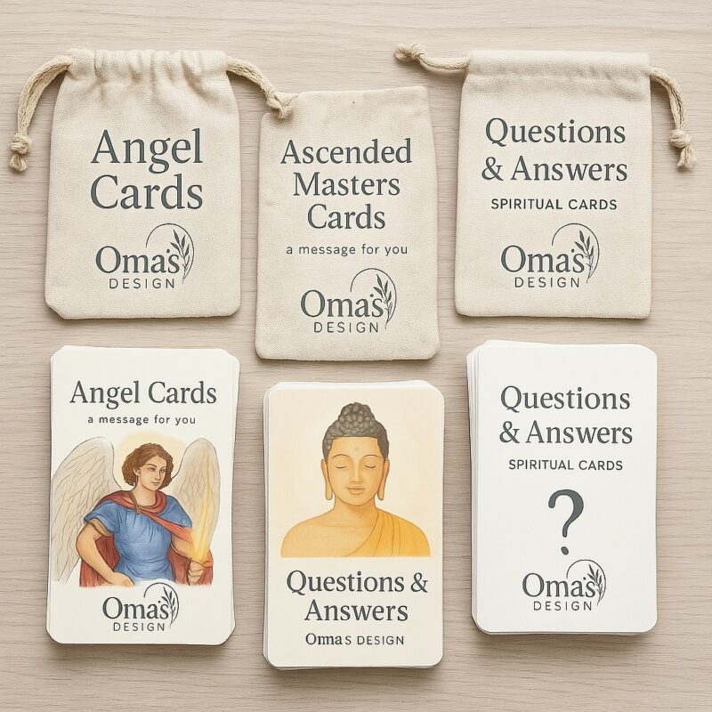 oracles and affirmation cards Oma's Design